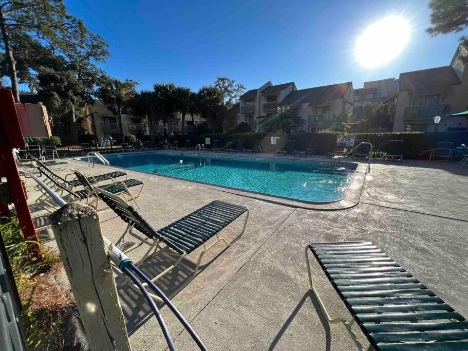 Spacious, Cozy Villa W/Parking In Coligny Villas Hilton Head Island Esterno foto